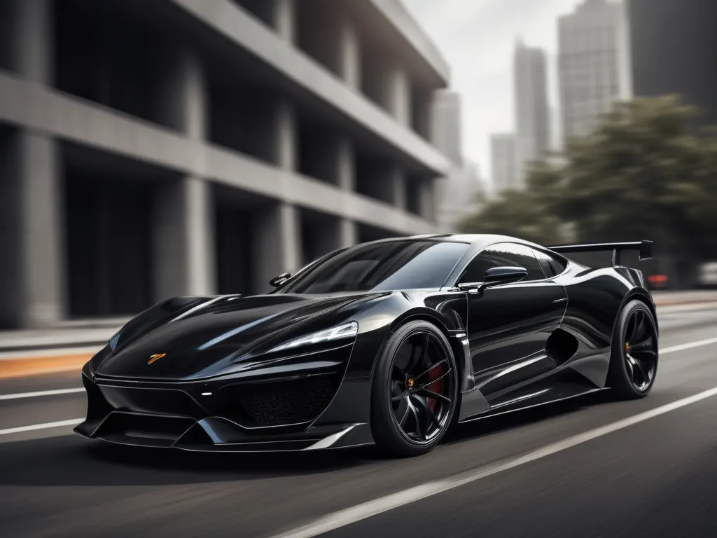 Black Sports Car