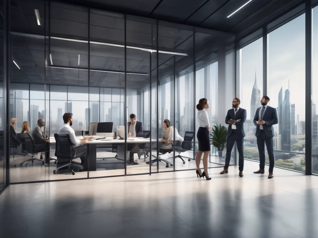 Office team collaboration