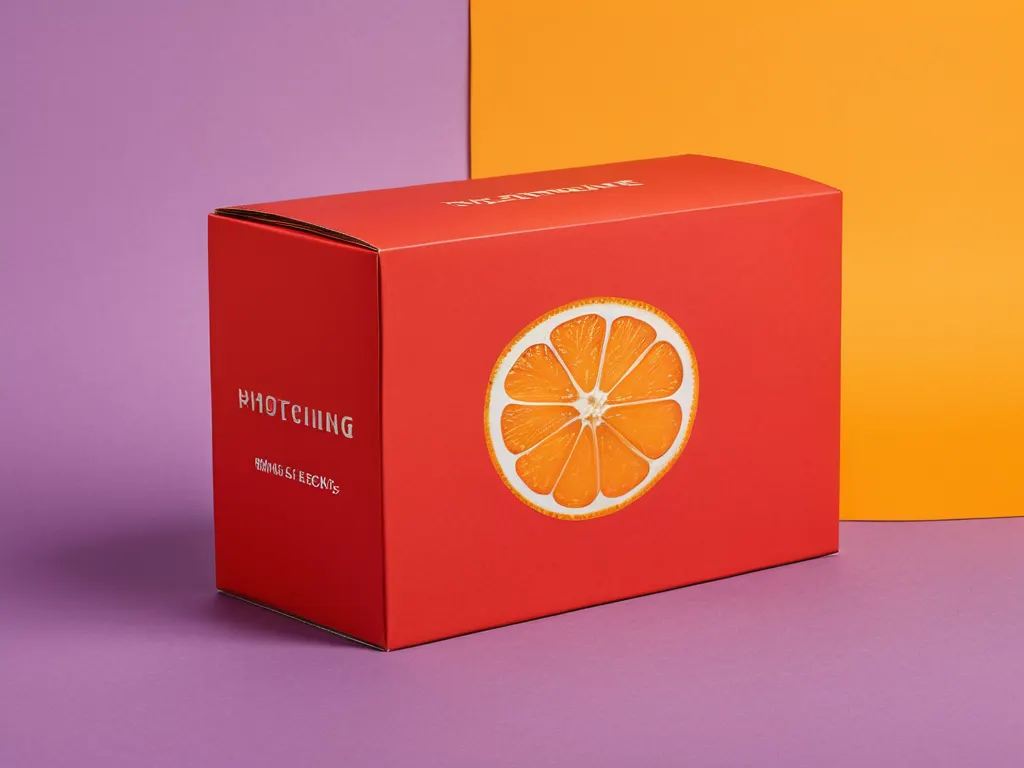 Product Design - Red packaging