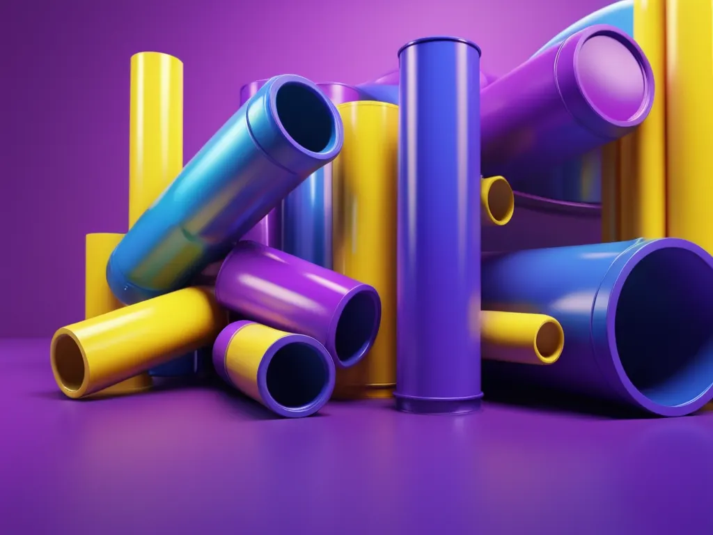 Motion Graphics - Colorful tubes