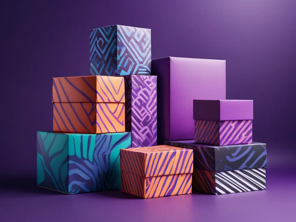 Product Design - Stacked boxes