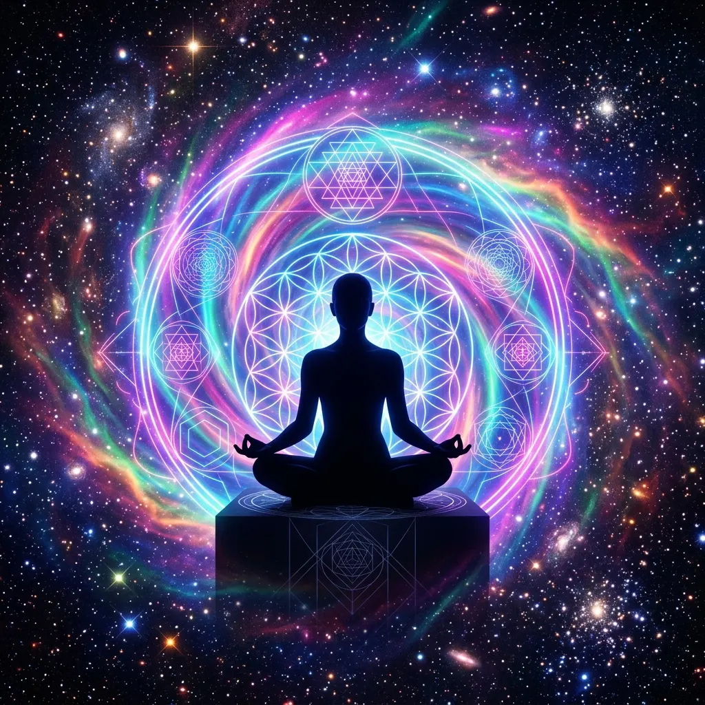 Cosmic aura meditation