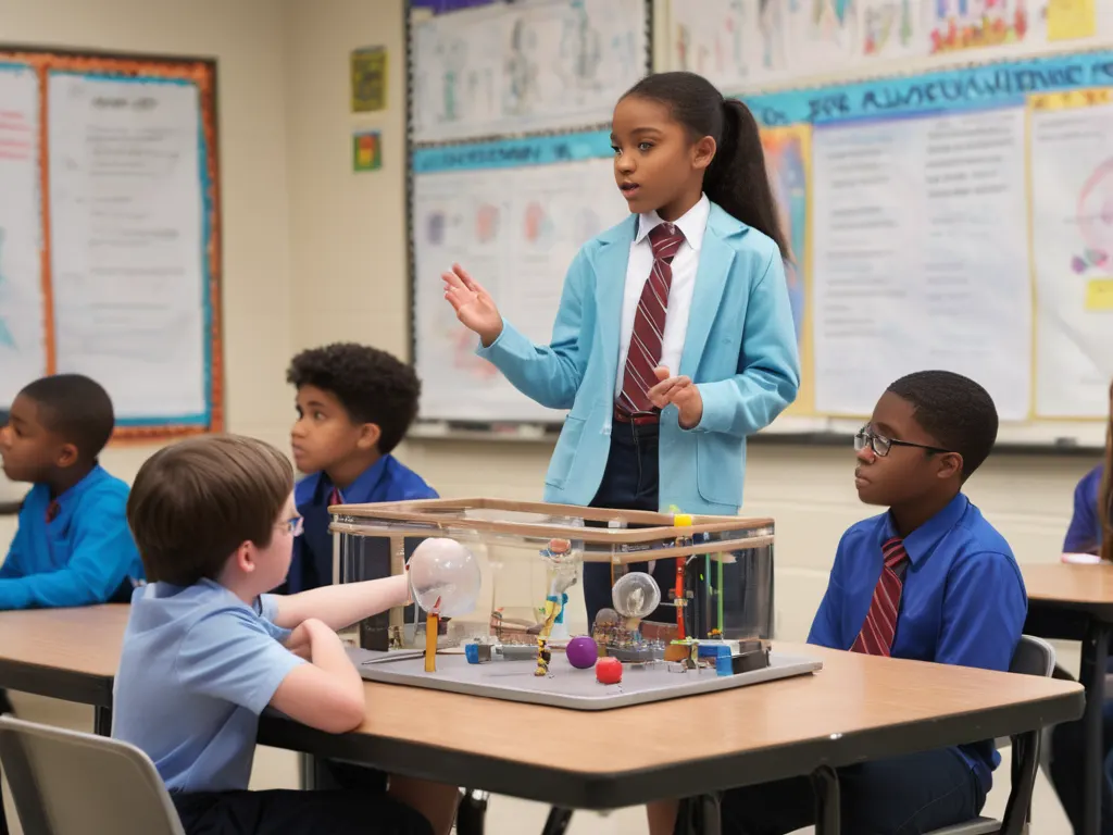 Grade 4 classroom