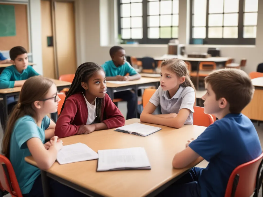 Grade 5 classroom