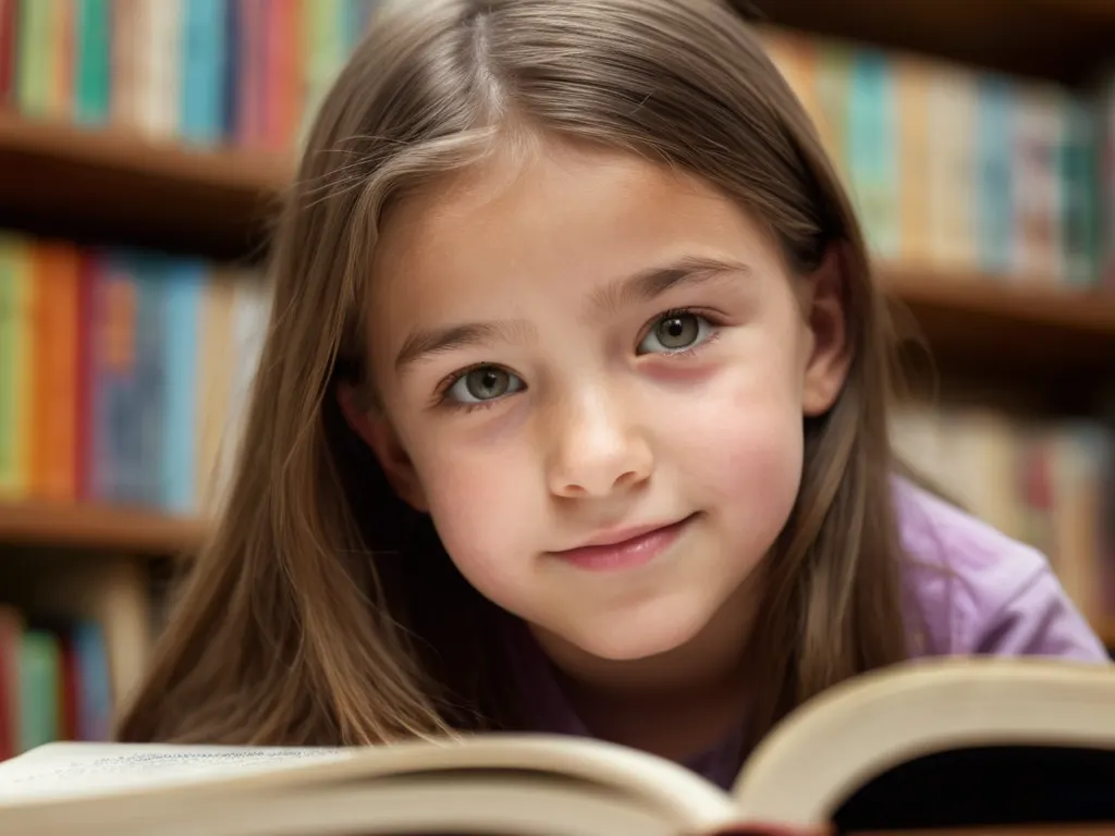 Student reading
