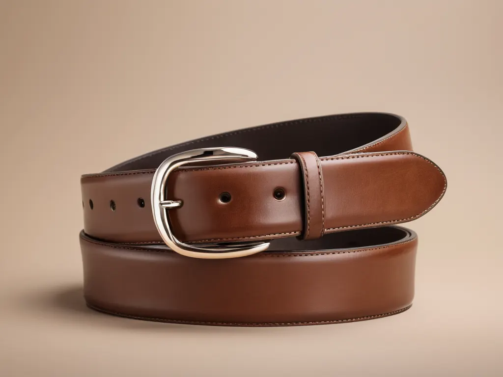 Leather Wide Belt