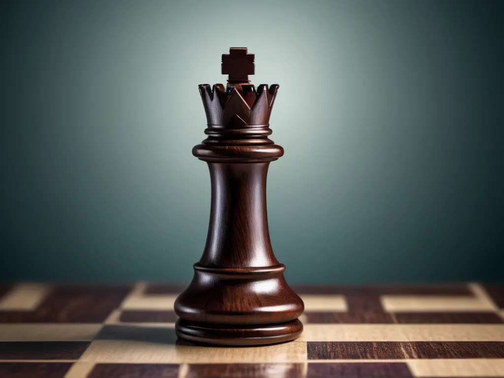 Chess rook piece representing endgame strategy