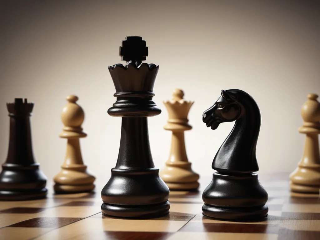 Chess endgame position with minimal pieces