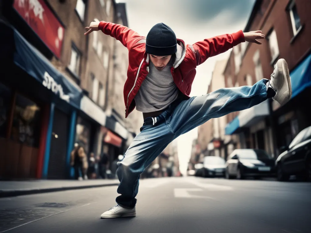 Street dance performance