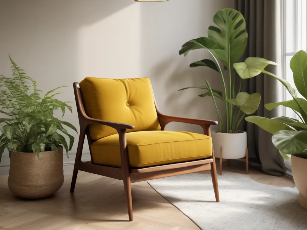 Custom wooden armchair project