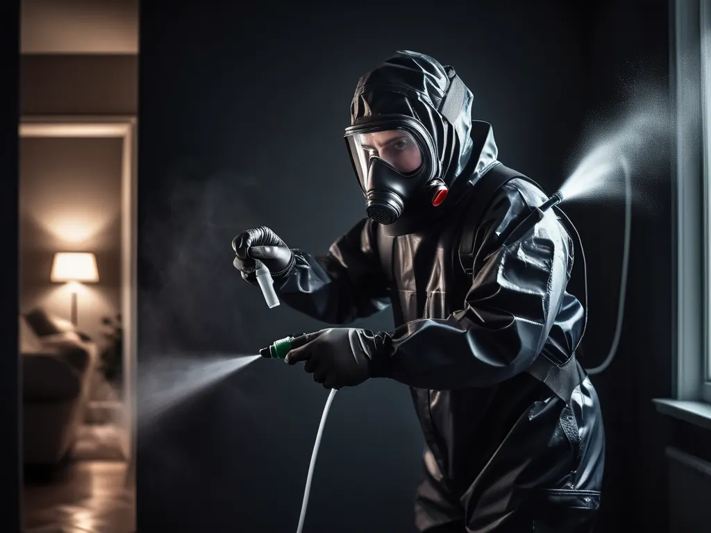 Professional pest control service