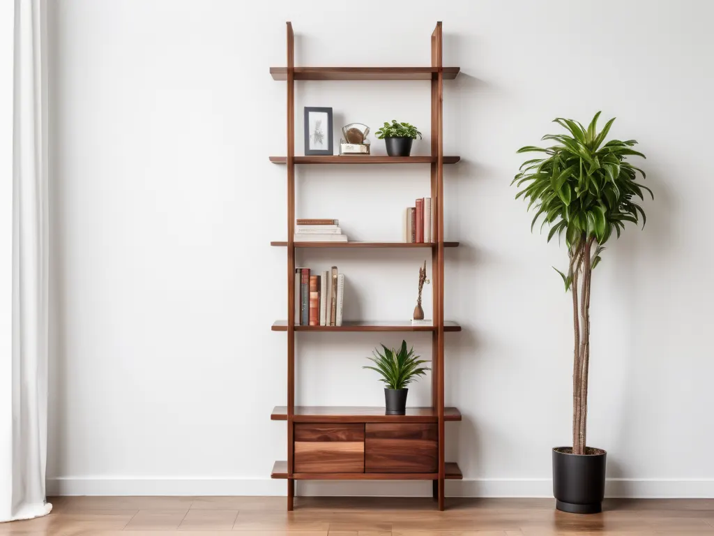 Walnut Bookshelf