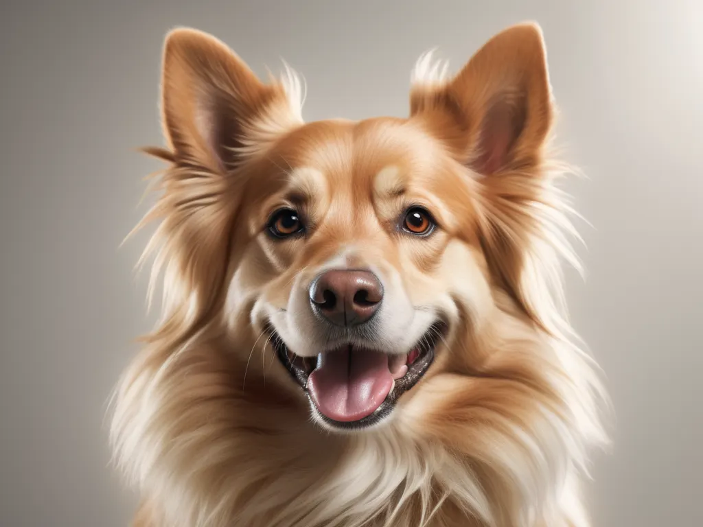 Groomed happy dog
