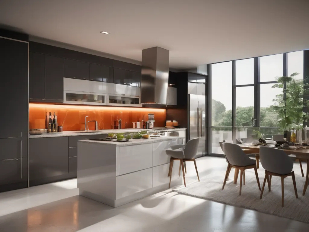 Clean kitchen