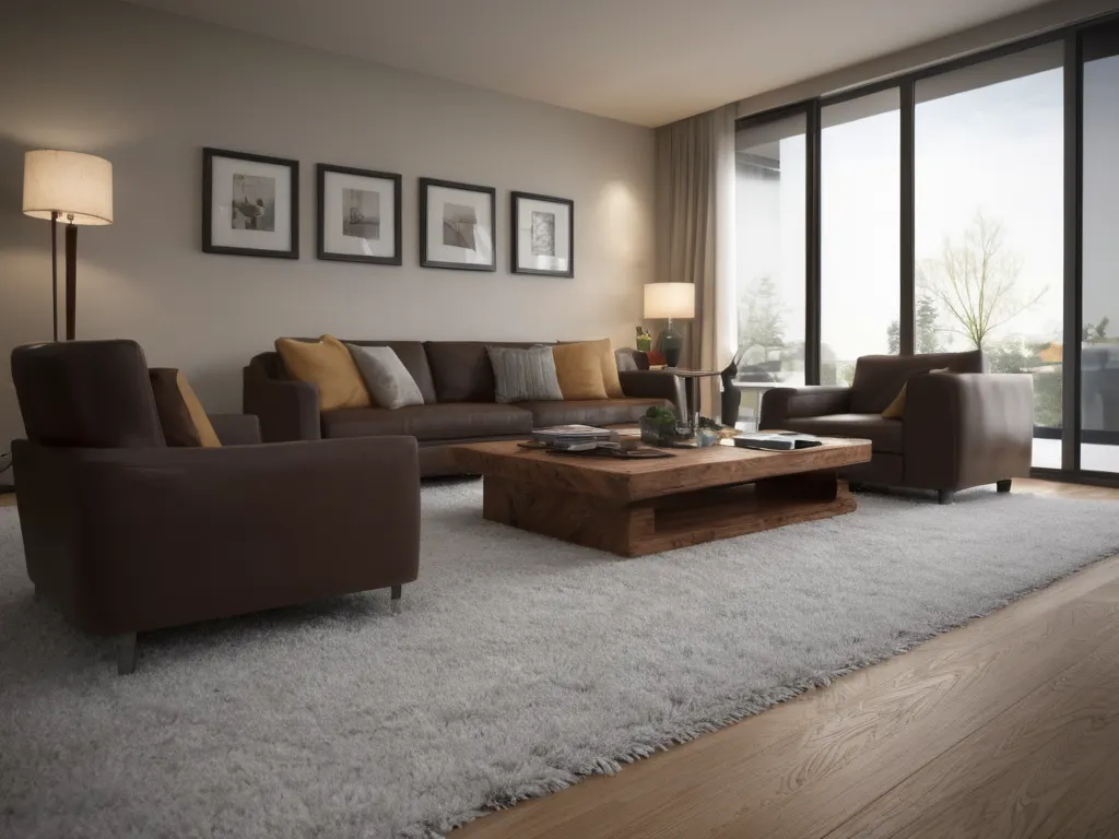 Clean living room