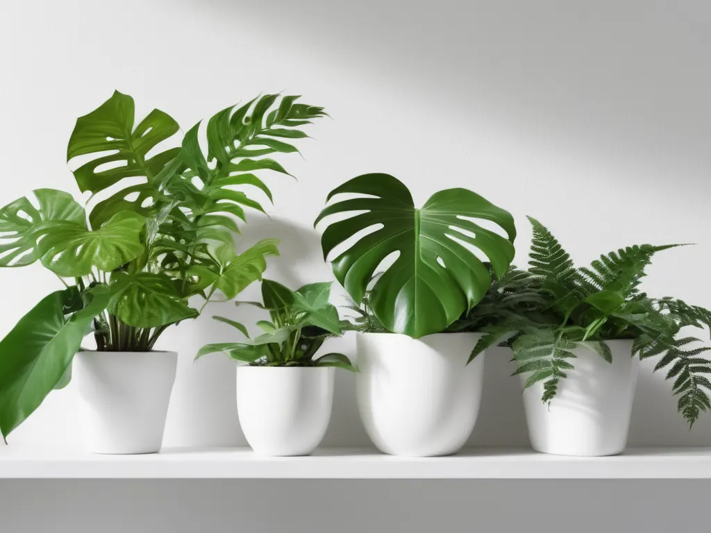 Indoor plants collection