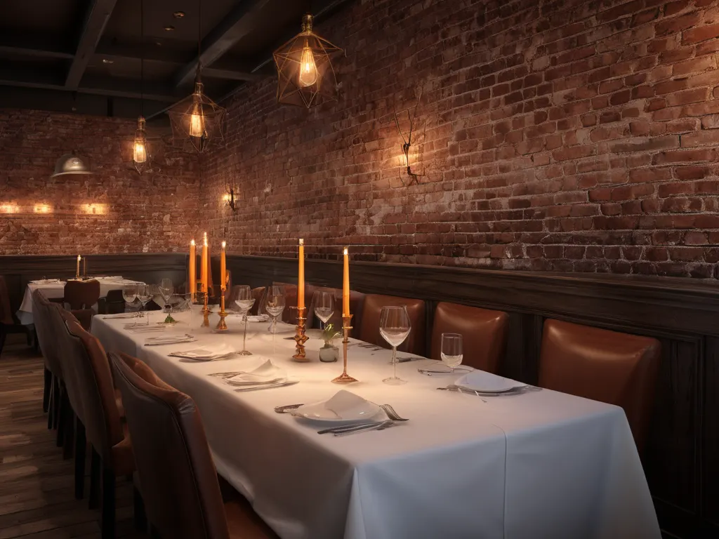 Fine dining restaurant