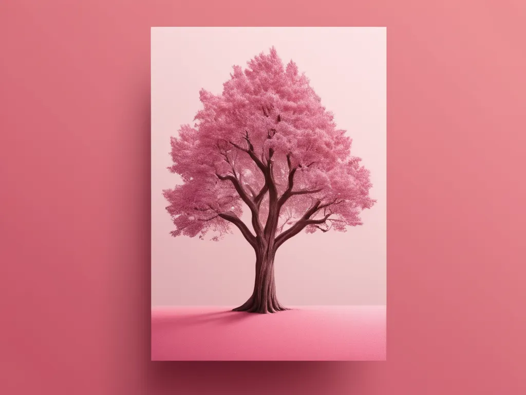 Tree card design