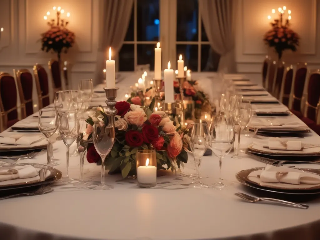 Wedding reception details