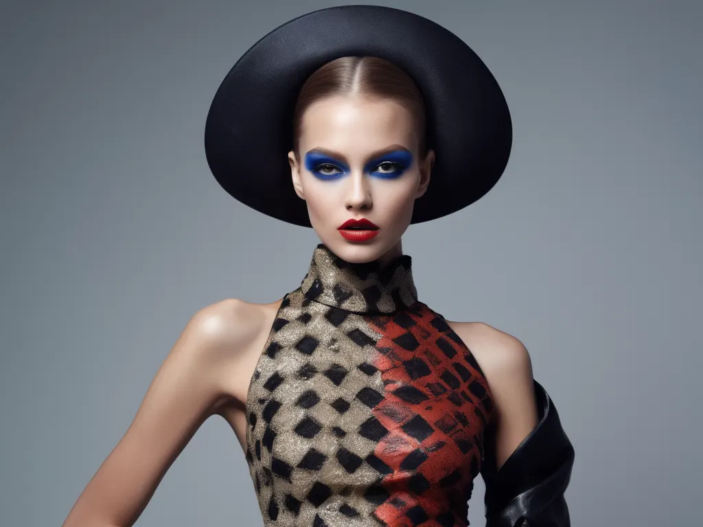 Avant-garde fashion photography