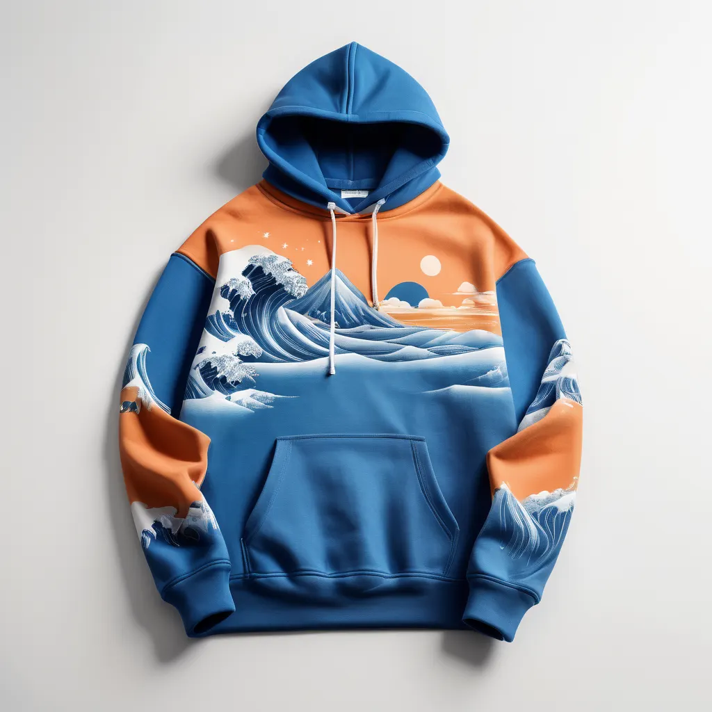 Blue Hoodie
