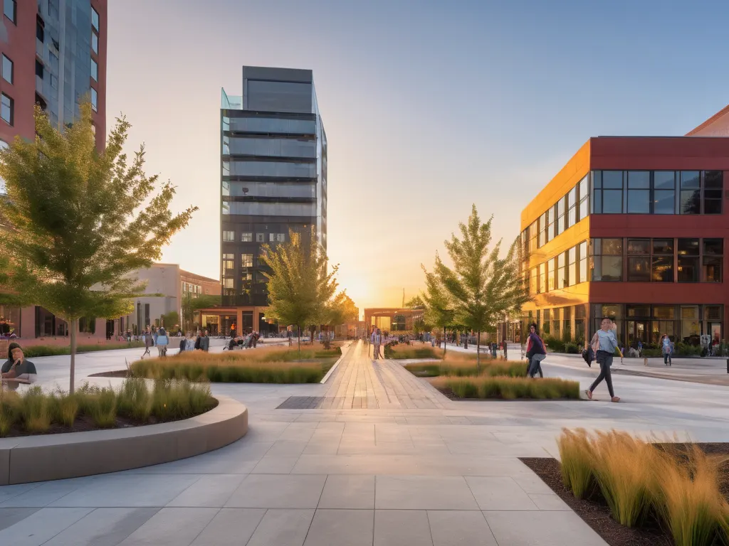 Urban plaza design
