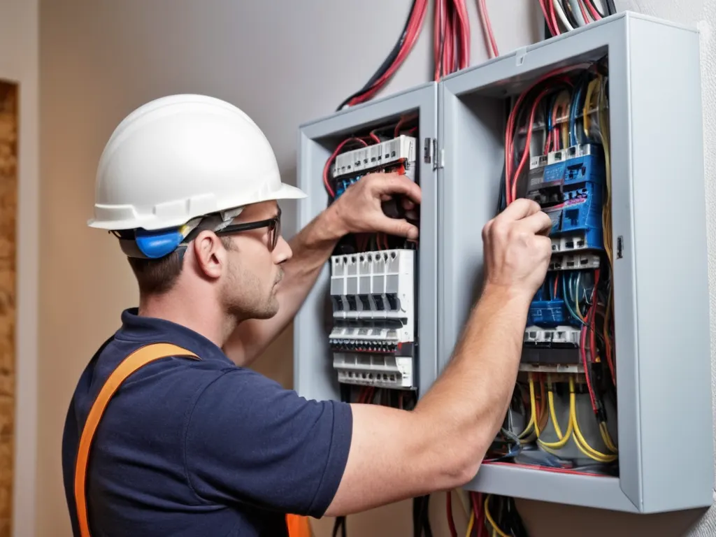 Electrical work during home renovation
