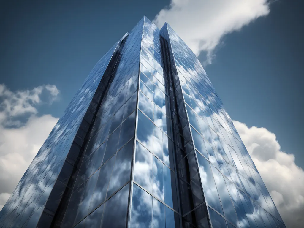 Commercial skyscraper