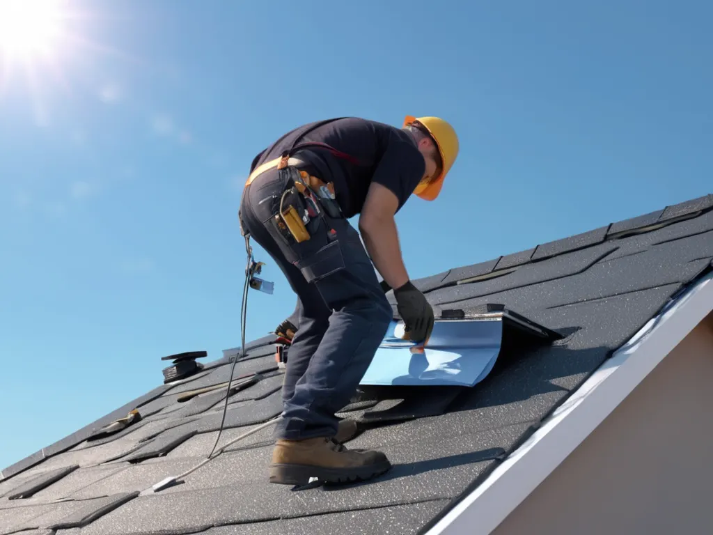 Professional roofing service - Quality home with well-maintained roof