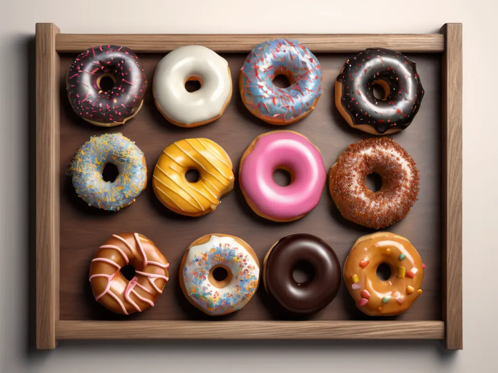 Assorted donuts