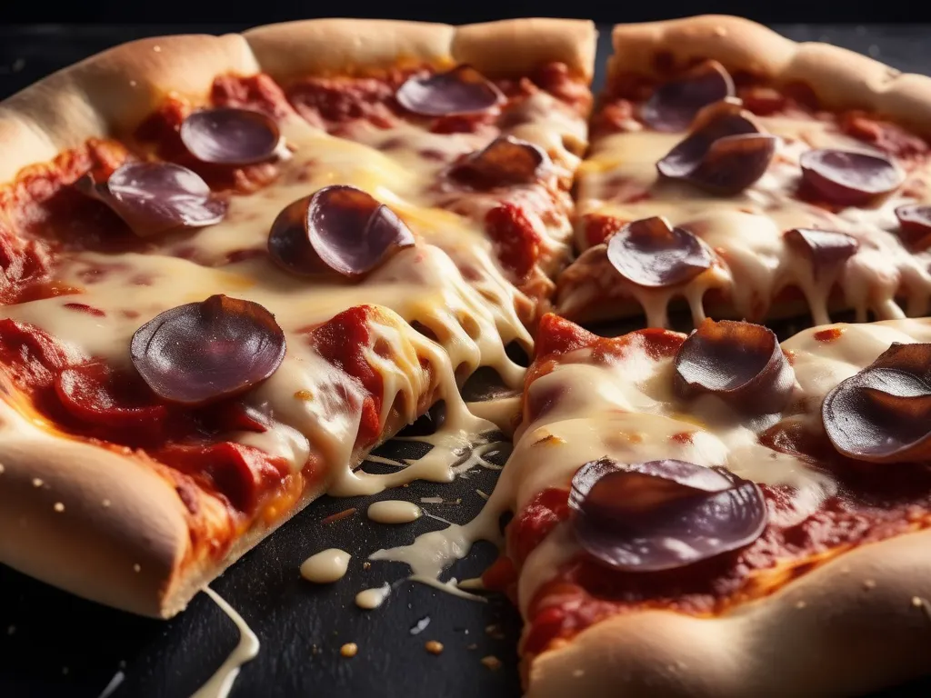 Pizza and french fries