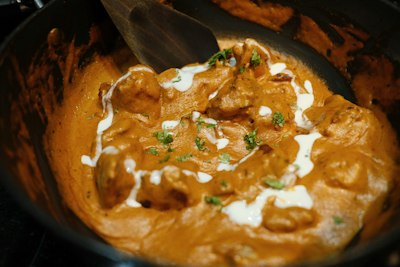 Aromatic paneer curry bowl