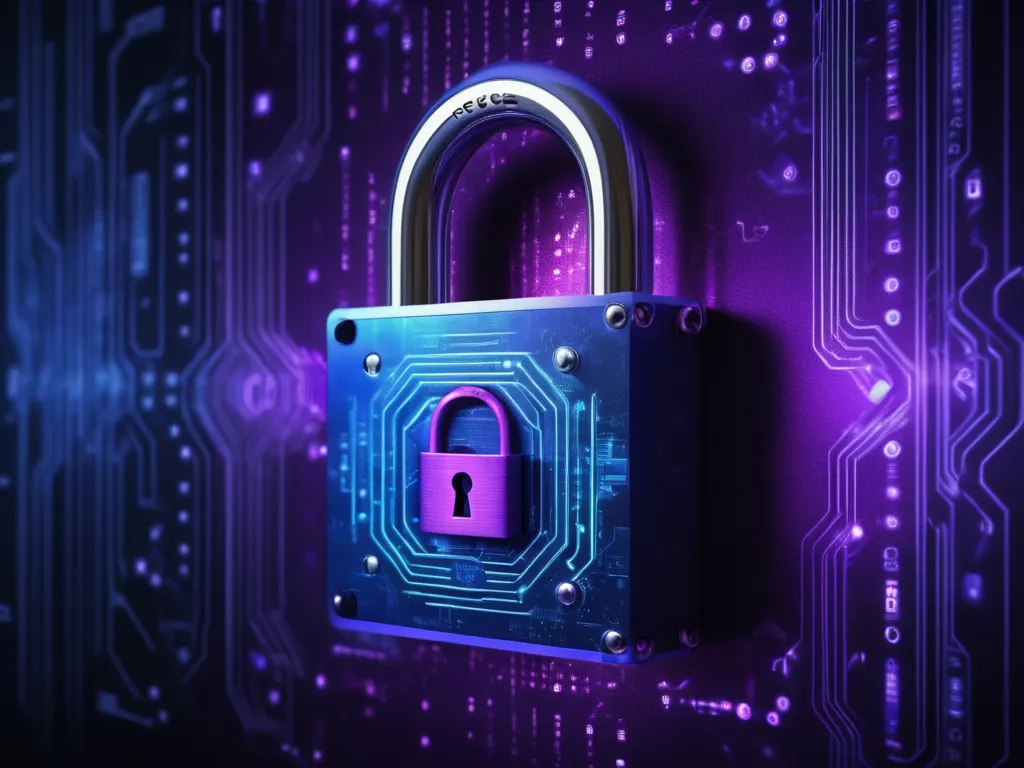Cybersecurity Video Background