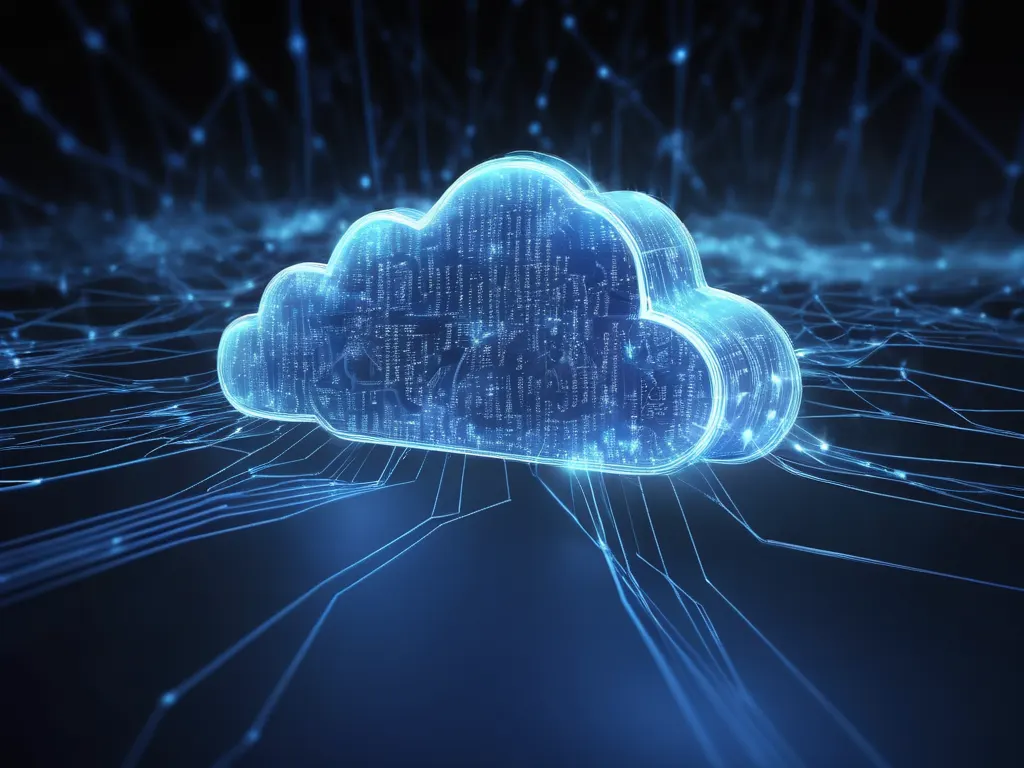Cloud computing concept