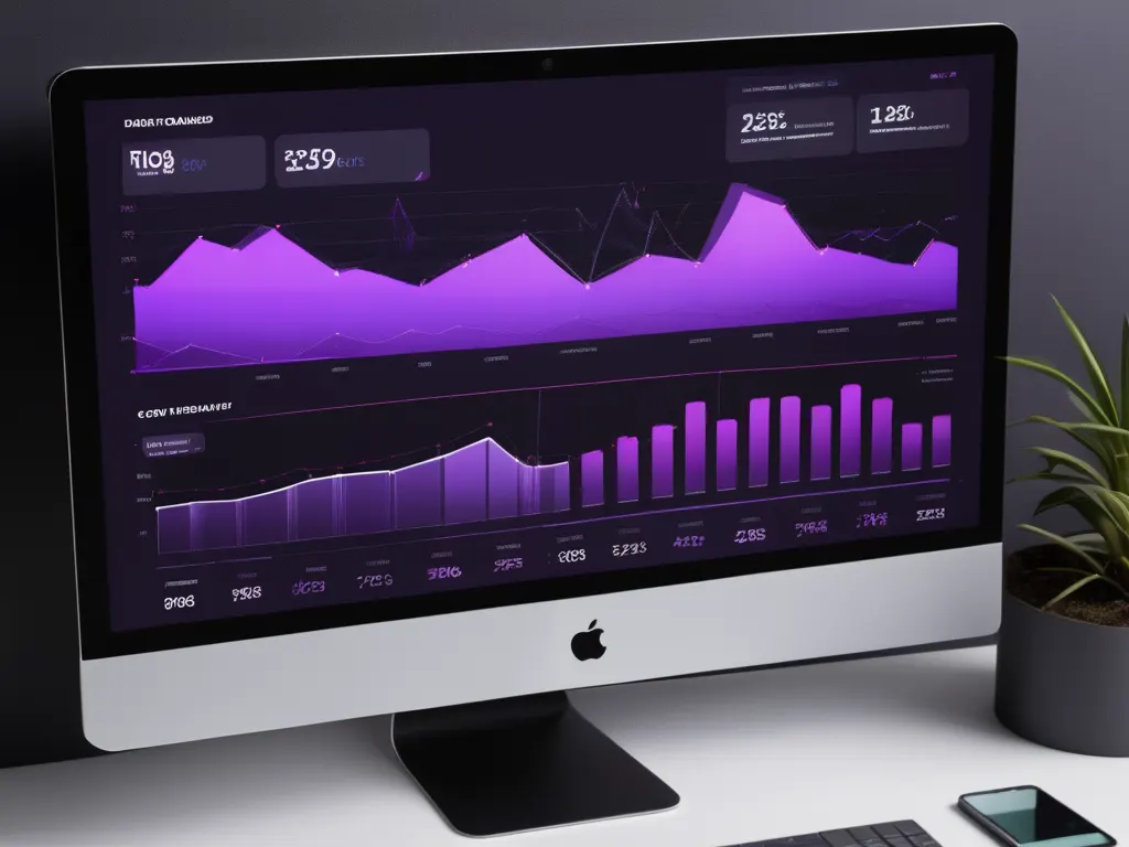 Intelio analytics dashboard showing real-time business metrics and charts