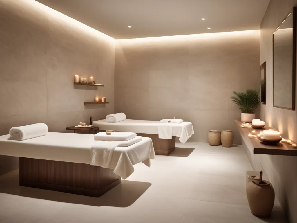 Minimalist treatment room