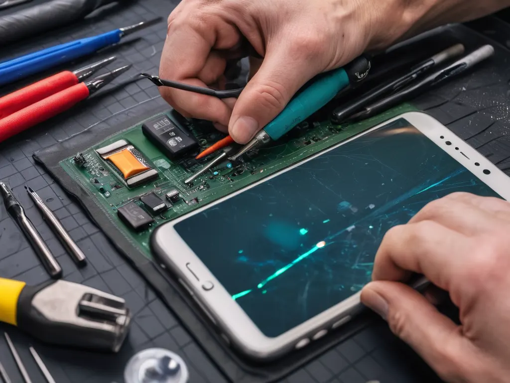 Phone screen repair