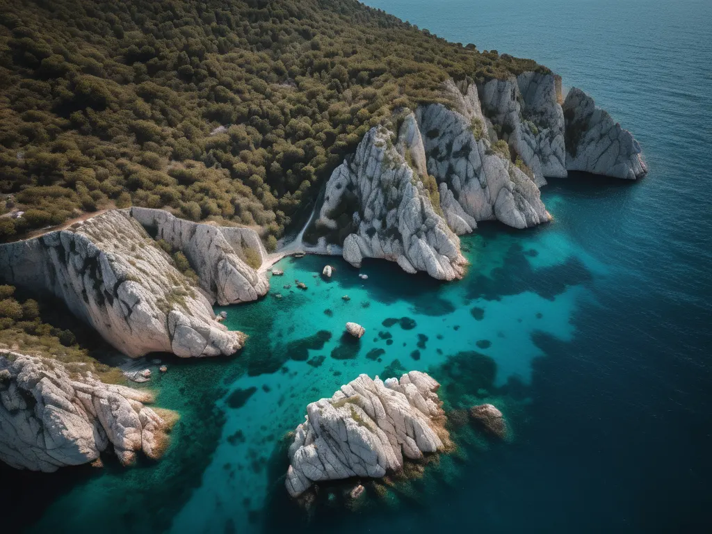 Croatia coastal view