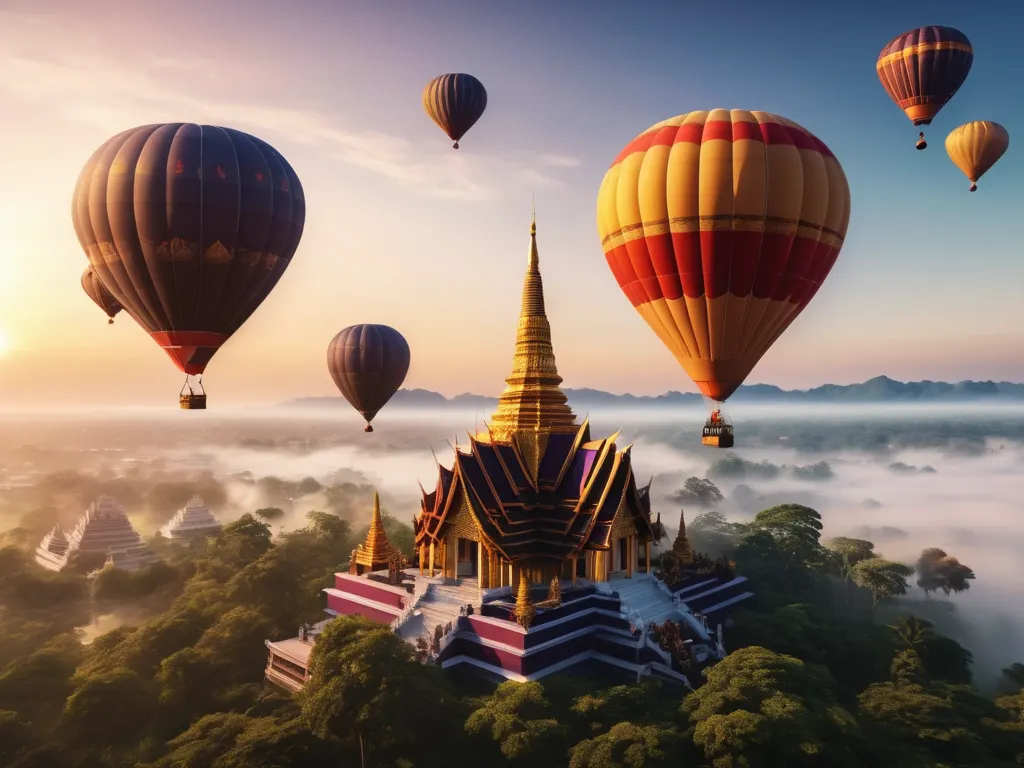 Thailand hot air balloons