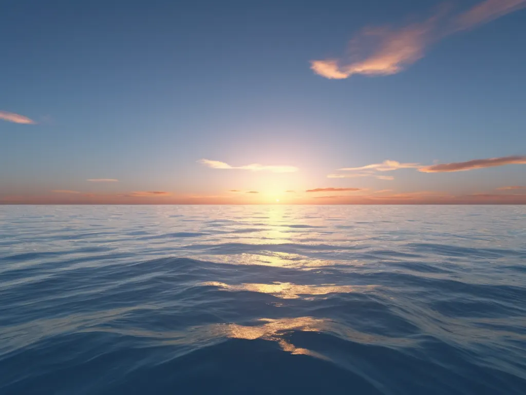 Ocean horizon destination