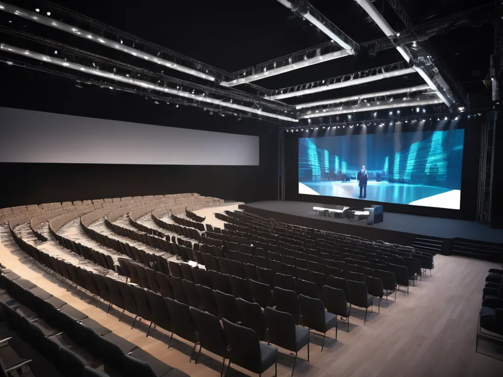 Corporate conference event