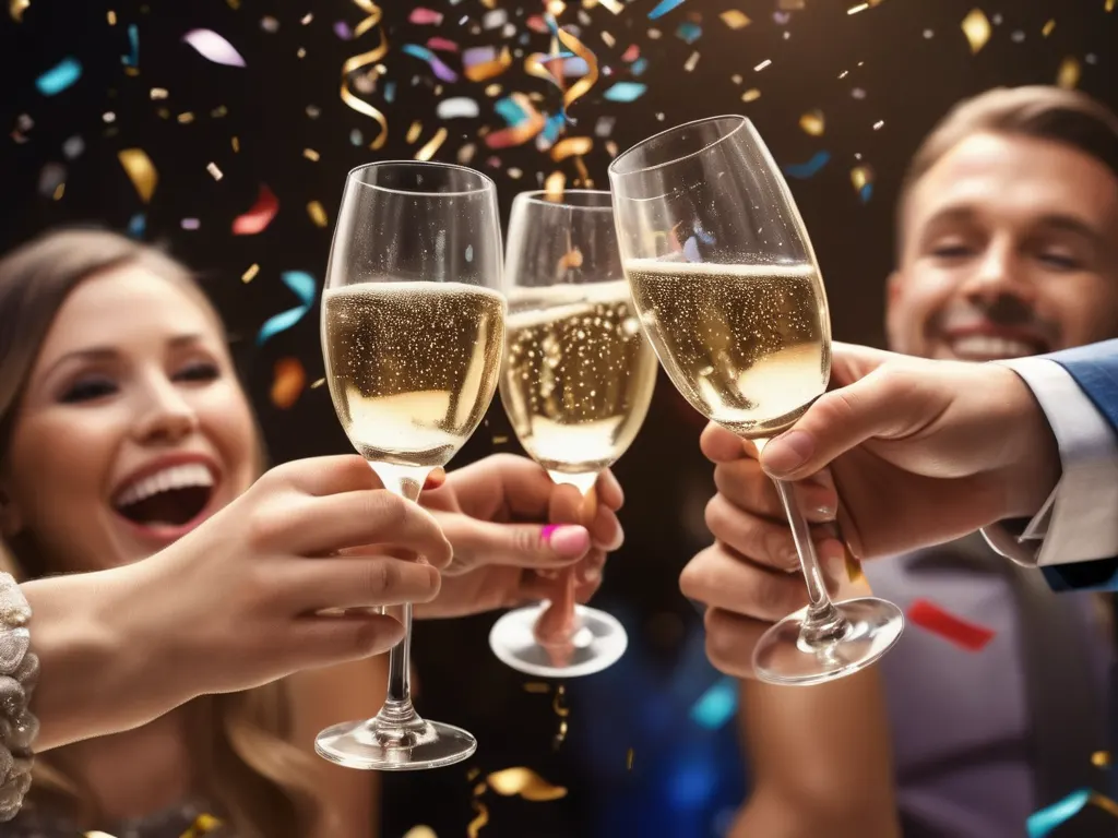 Celebration party scene